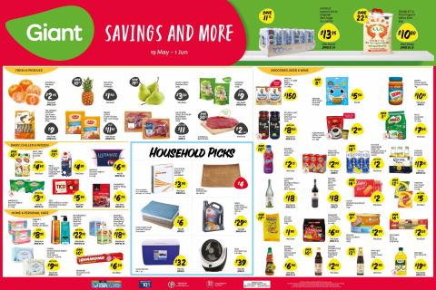 Giant catalogue | Savings And More | 19/05/2022 - 01/06/2022