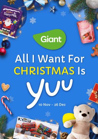 Offer on page 7 of the Giant Christmas catalog of Giant