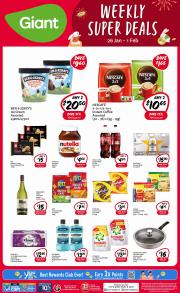Offer on page 1 of the Weekly Deals catalog of Giant
