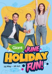 Offer on page 14 of the June Holiday Fun catalog of Giant