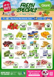 Giant catalogue in Singapore | Fresh Specials | 21/09/2023 - 04/10/2023