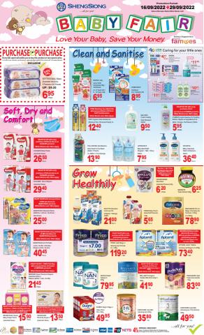 Sheng Siong catalogue in Singapore | Baby Fair Promotion | 15/09/2022 - 29/09/2022