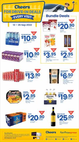 Cheers catalogue in Singapore | Drive-In Deals | 14/09/2022 - 26/09/2022