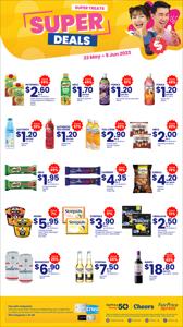 Cheers catalogue in Singapore | Super Treats | 24/05/2023 - 05/06/2023
