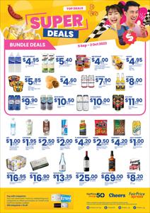Offer on page 1 of the Top Deals catalog of Cheers