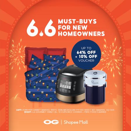 OG catalogue in Singapore | Exclusive offers! | 06/06/2022 - 06/06/2022