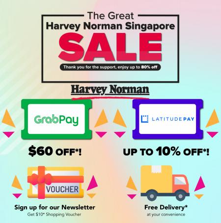 Harvey Norman catalogue in Singapore | Sale Enjoy up to 80% Off! | 30/06/2022 - 11/07/2022