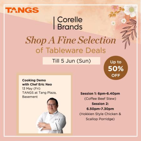 Department Stores offers | Up to 50% Off in Tangs | 13/05/2022 - 05/06/2022