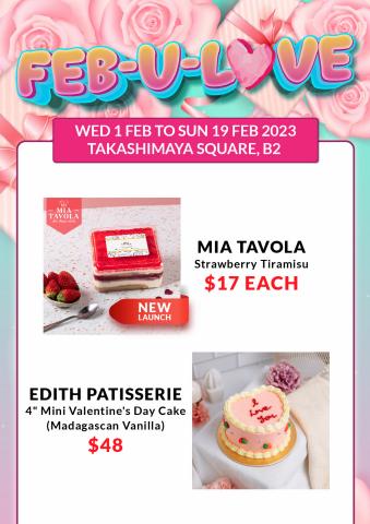 Takashimaya catalogue in Singapore | Valentine's Specials | 06/02/2023 - 19/02/2023
