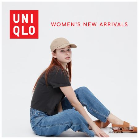Clothes, shoes & accessories offers | Women's New Arrivals in Uniqlo | 19/07/2022 - 16/09/2022