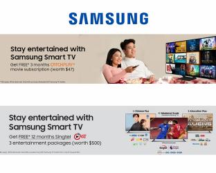 Electronics & Appliances offers in the Samsung Store catalogue ( Expires tomorrow)