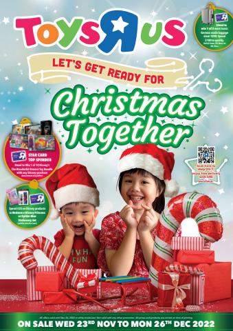 Offer on page 22 of the Toys R Us promotion catalog of Toys R Us