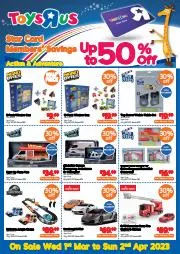 Kids, Toys & Babies offers in Singapore | Toys R Us promotion in Toys R Us | 01/03/2023 - 02/04/2023