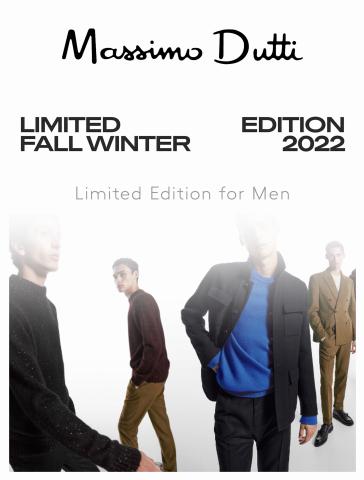 Massimo Dutti catalogue | Limited Edition for Men | 28/09/2022 - 28/11/2022