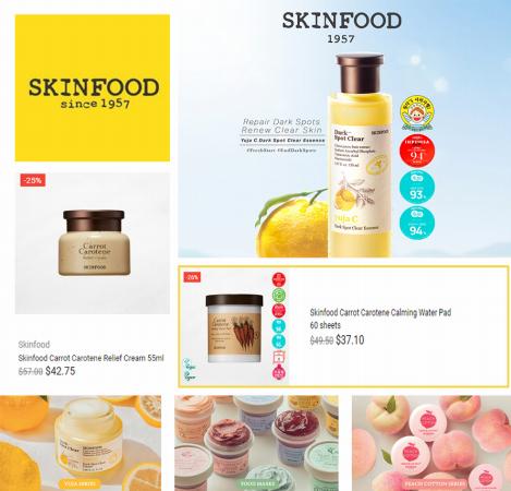 Skinfood catalogue in Singapore | Big Offers! | 16/05/2022 - 06/06/2022