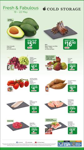 Supermarkets offers | Fresh Ad in Cold Storage | 18/05/2022 - 22/05/2022
