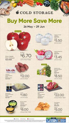 Cold Storage catalogue in Singapore | Fresh month end promotion | 26/05/2022 - 29/06/2022