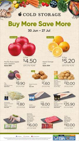 Cold Storage catalogue in Singapore | Fresh month end promotion | 30/06/2022 - 27/07/2022