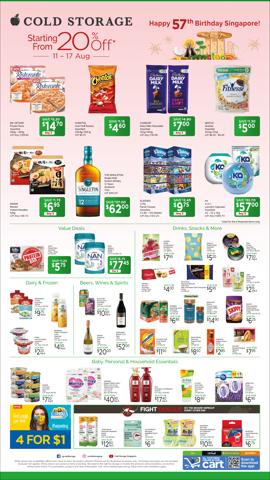 Supermarkets offers | Grocery Ad in Cold Storage | 11/08/2022 - 17/08/2022