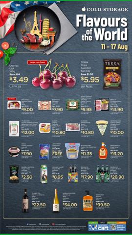 Supermarkets offers | Flavours of the World Ad in Cold Storage | 11/08/2022 - 17/08/2022