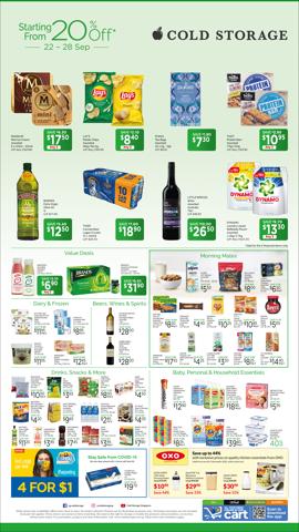 Cold Storage catalogue | Grocery Ad | 22/09/2022 - 28/09/2022