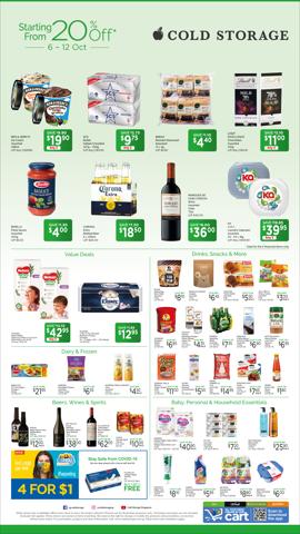 Cold Storage catalogue | Grocery Ad | 06/10/2022 - 12/10/2022
