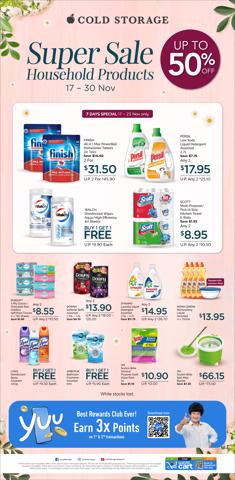 Cold Storage catalogue in Singapore | Homecare Fair Ad | 17/11/2022 - 30/11/2022