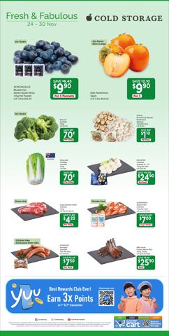 Cold Storage catalogue in Singapore | Fresh Ad | 24/11/2022 - 30/11/2022