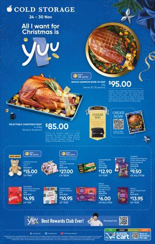 Cold Storage catalogue in Singapore | Christmas Ad | 24/11/2022 - 30/11/2022