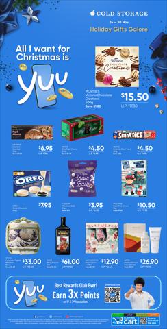 Cold Storage catalogue in Singapore | Christmas Gifting | 24/11/2022 - 30/11/2022