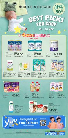 Cold Storage catalogue in Singapore | Baby Fair Ad | 24/11/2022 - 30/11/2022