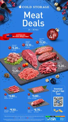 Supermarkets offers | Meat Deals in Cold Storage | 26/11/2022 - 29/11/2022