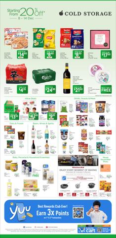 Offer on page 1 of the Grocery Ad catalog of Cold Storage