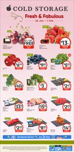 Offer on page 1 of the Fresh Ad catalog of Cold Storage