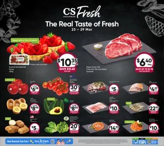 Cold Storage catalogue in Singapore | CS Fresh - Fresh Ad | 23/03/2023 - 29/03/2023