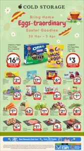 Cold Storage catalogue in Singapore | Easter Ad | 30/03/2023 - 05/04/2023