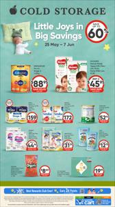 Cold Storage Takashimaya SC catalogue in Singapore | Baby Fair Ad | 25/05/2023 - 07/06/2023