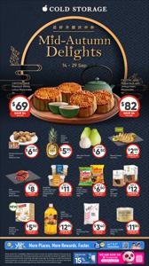 Offer on page 1 of the Mid-Autumn Delights Ad catalog of Cold Storage
