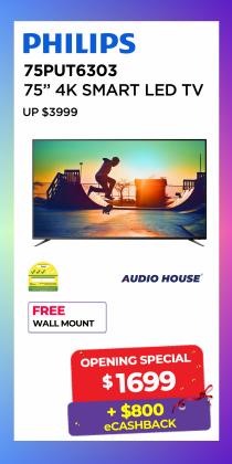 Electronics & Appliances offers in the Audio House catalogue ( 4 days left)