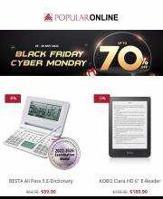 Popular catalogue in Singapore | Offers Popular Black Friday | 25/11/2022 - 28/11/2022