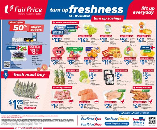 FairPrice offers in the FairPrice catalogue ( Expires Today)