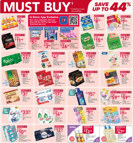 Supermarkets offers in Singapore | Must Buy in FairPrice | 30/06/2022 - 06/07/2022