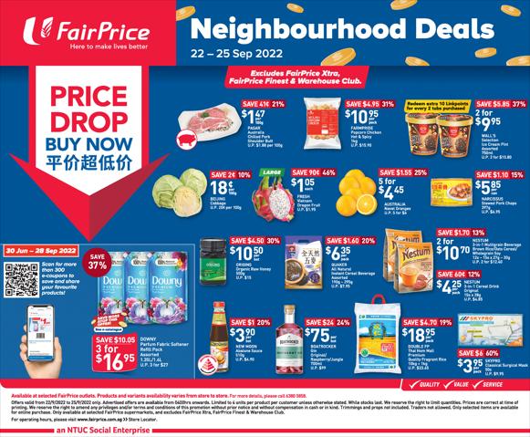 FairPrice catalogue | Neighbourhood Deals | 22/09/2022 - 25/09/2022