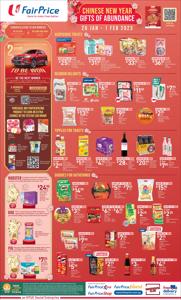 FairPrice catalogue in Singapore | Chinese New Year Gifts Of Abundance  | 26/01/2023 - 01/02/2023