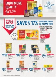 FairPrice catalogue in Singapore | Enjoy More Quality for Less  | 23/03/2023 - 05/04/2023