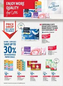 FairPrice catalogue in Singapore | Enjoy more quality for less | 30/03/2023 - 05/04/2023