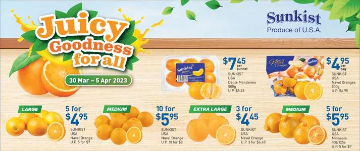 FairPrice catalogue in Bukit Merah | Juicy goodness for all | 30/03/2023 - 05/04/2023