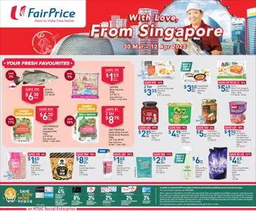 Supermarkets offers in Singapore | With love, from Singapore in FairPrice | 30/03/2023 - 12/04/2023