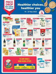 Supermarkets offers in Singapore |  Healthier choices, healthier you  in FairPrice | 14/09/2023 - 27/09/2023