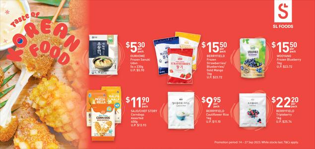 Supermarkets offers in Singapore |  Embark on a sweet and savoury journey  in FairPrice | 14/09/2023 - 27/09/2023